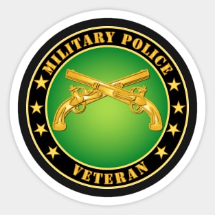 Military Police Veteran Sticker